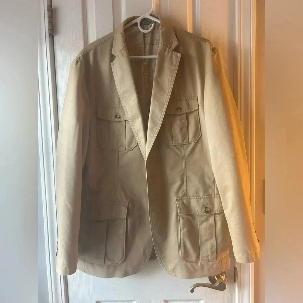 Life Khaki Mens Beige Utility Pocket Blaze